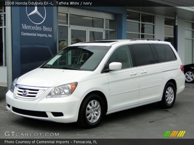 2008 Honda Odyssey EX-L in Taffeta White