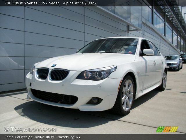 2008 BMW 5 Series 535xi Sedan in Alpine White