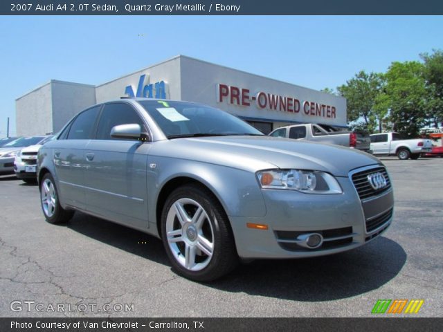 2007 Audi A4 2.0T Sedan in Quartz Gray Metallic