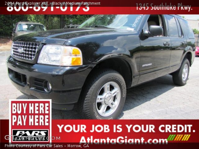 2004 Ford Explorer XLT in Black