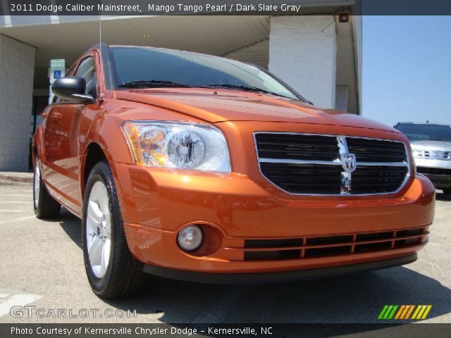 2011 Dodge Caliber Mainstreet in Mango Tango Pearl