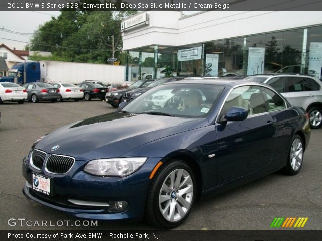 2011 BMW 3 Series 328i Convertible in Deep Sea Blue Metallic