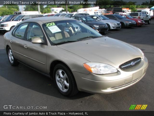 2001 Ford Taurus LX in Harvest Gold Metallic