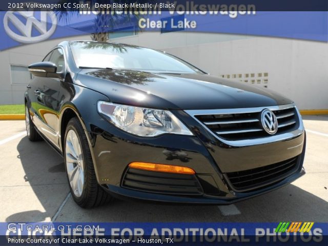 2012 Volkswagen CC Sport in Deep Black Metallic
