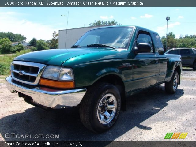 2000 Ford Ranger XLT SuperCab in Amazon Green Metallic