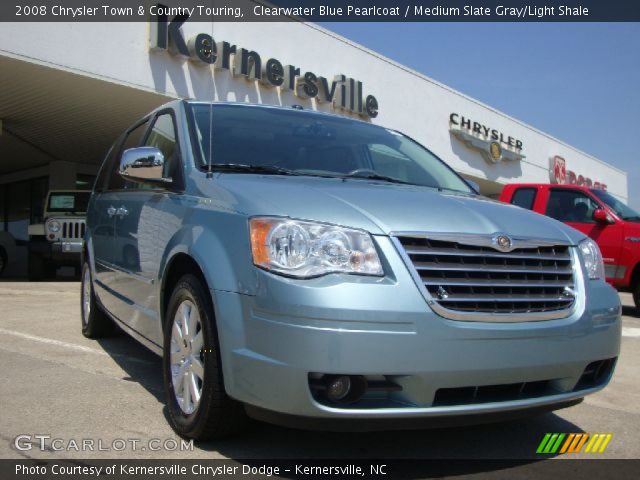 2008 Chrysler Town & Country Touring in Clearwater Blue Pearlcoat