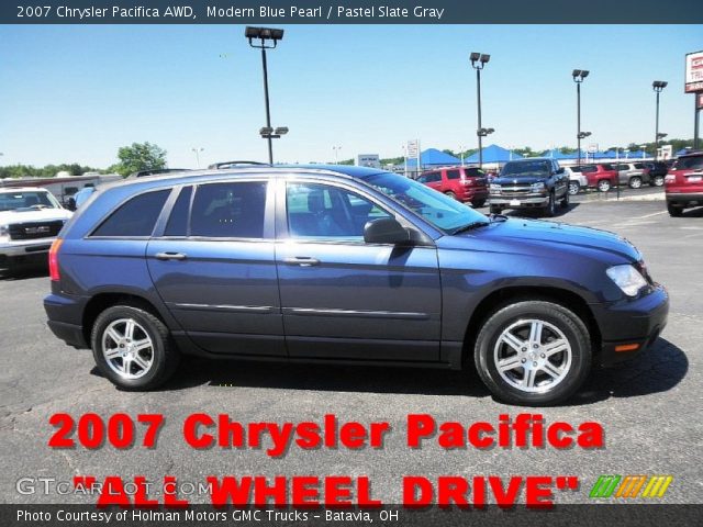 2007 Chrysler Pacifica AWD in Modern Blue Pearl