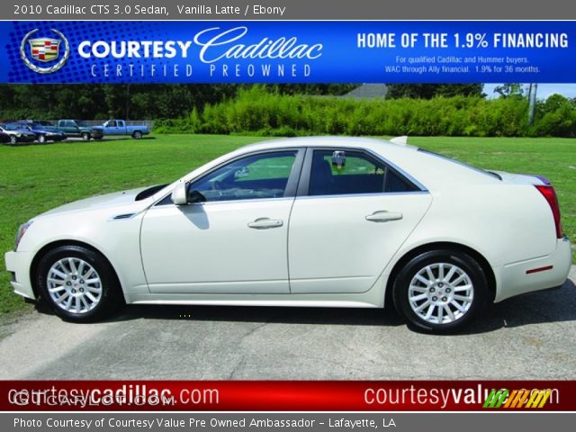 2010 Cadillac CTS 3.0 Sedan in Vanilla Latte