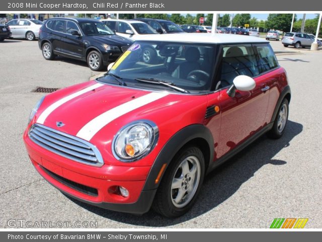 2008 Mini Cooper Hardtop in Chili Red