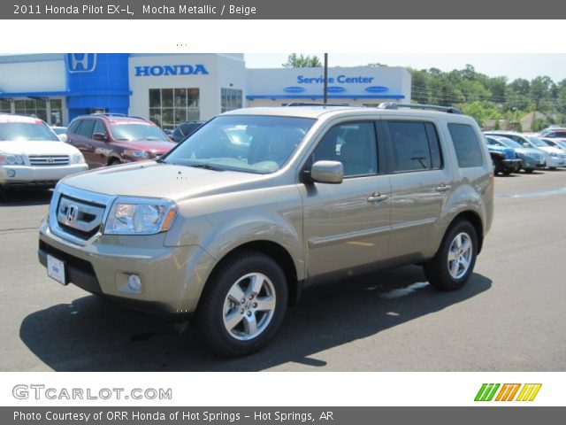 2011 Honda Pilot EX-L in Mocha Metallic