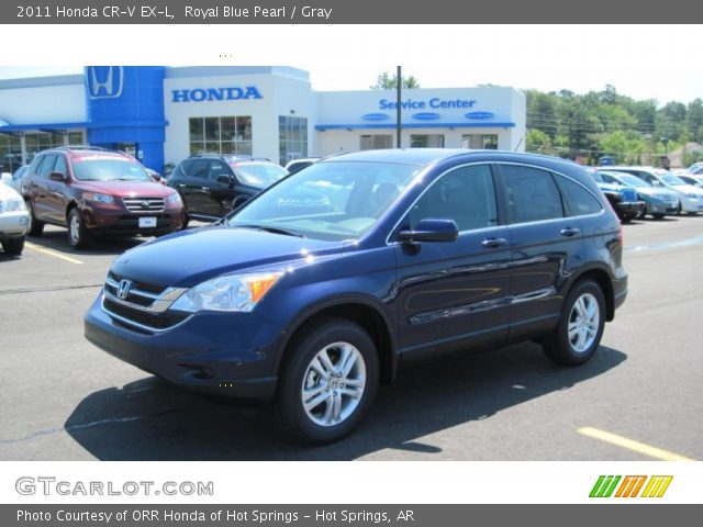 2011 Honda CR-V EX-L in Royal Blue Pearl