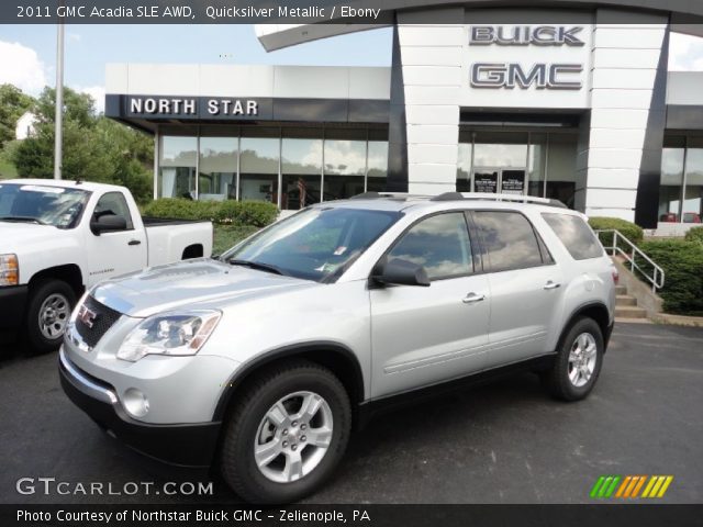 2011 GMC Acadia SLE AWD in Quicksilver Metallic