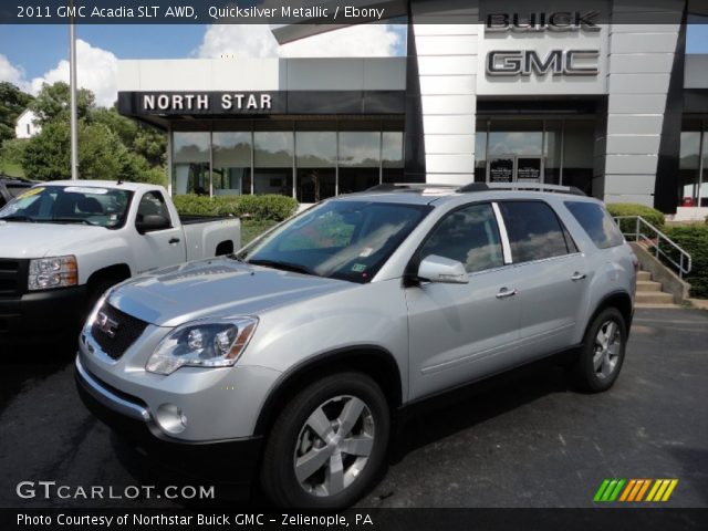 2011 GMC Acadia SLT AWD in Quicksilver Metallic