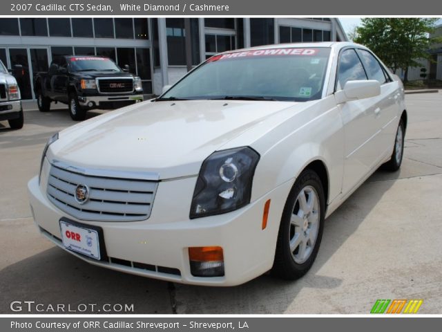 2007 Cadillac CTS Sedan in White Diamond
