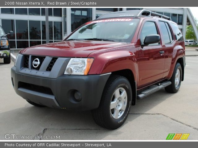 2008 Nissan Xterra X in Red Brawn