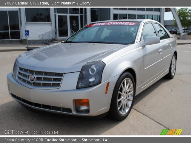 2007 Cadillac CTS Sedan in Light Platinum