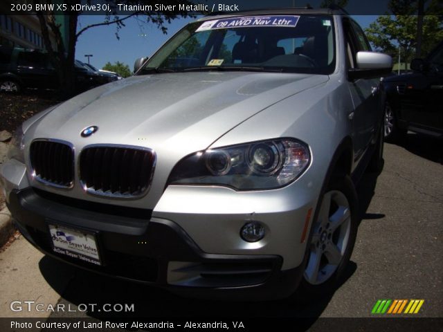 2009 BMW X5 xDrive30i in Titanium Silver Metallic