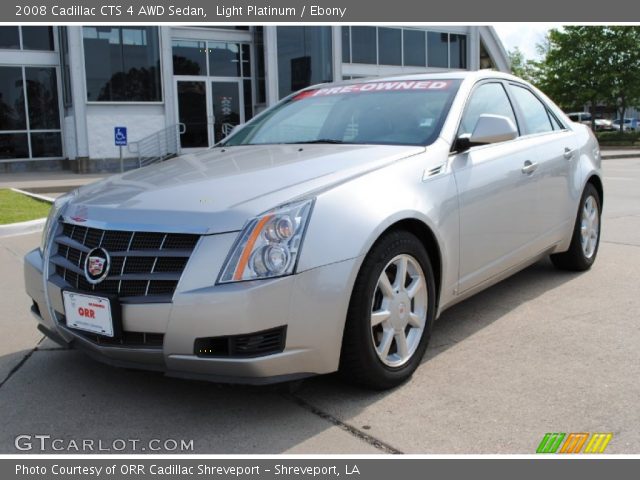 2008 Cadillac CTS 4 AWD Sedan in Light Platinum