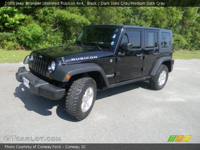 2009 Jeep Wrangler Unlimited Rubicon 4x4 in Black