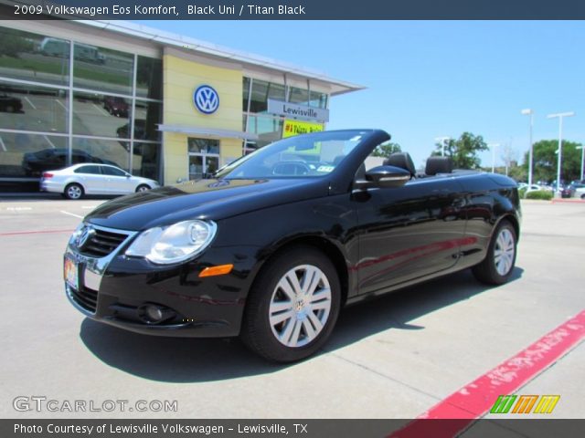 2009 Volkswagen Eos Komfort in Black Uni