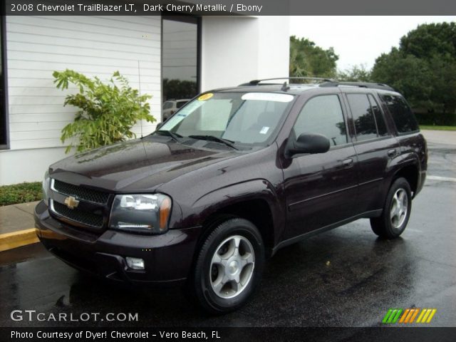 2008 Chevrolet TrailBlazer LT in Dark Cherry Metallic