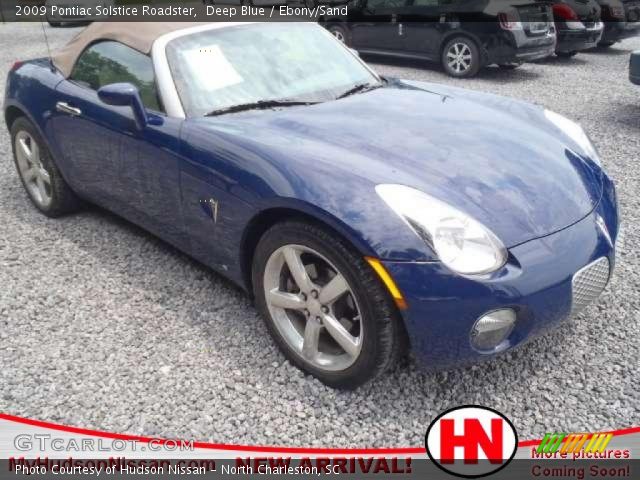 2009 Pontiac Solstice Roadster in Deep Blue