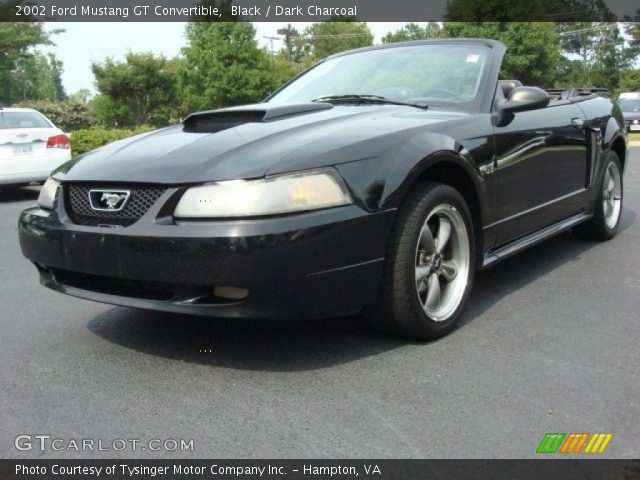 2002 Ford Mustang GT Convertible in Black