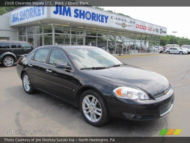 2008 Chevrolet Impala LTZ in Black