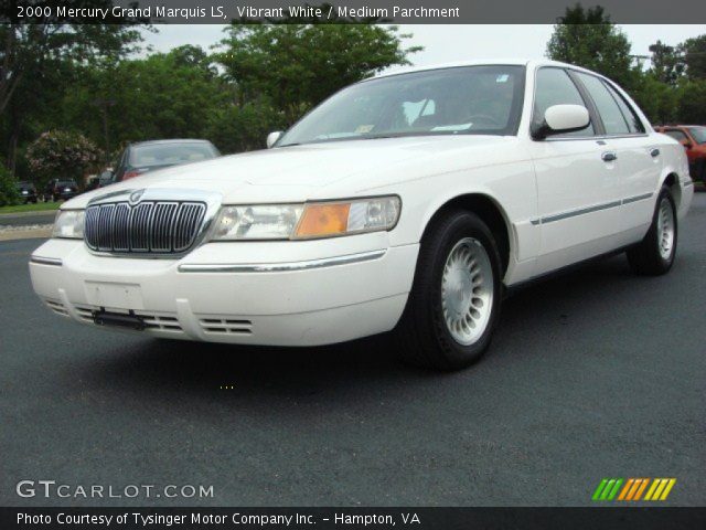 2000 Mercury Grand Marquis LS in Vibrant White