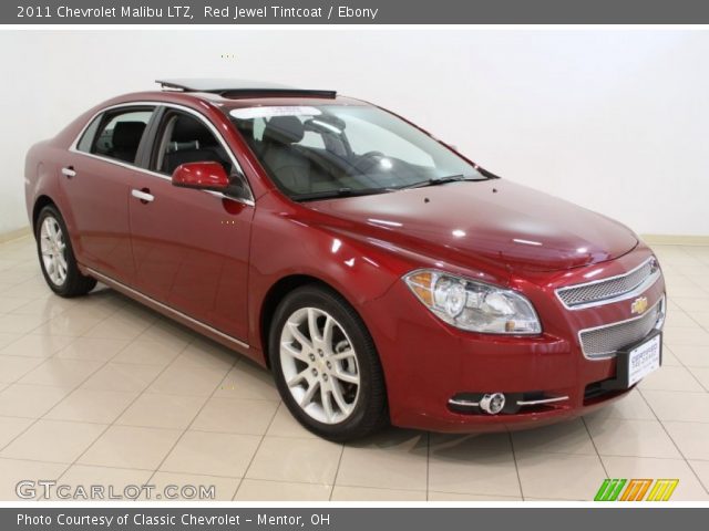 2011 Chevrolet Malibu LTZ in Red Jewel Tintcoat