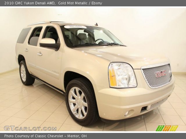 2010 GMC Yukon Denali AWD in Gold Mist Metallic