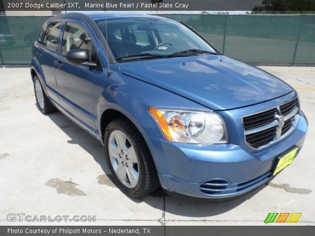 2007 Dodge Caliber SXT in Marine Blue Pearl