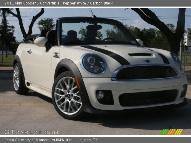 2011 Mini Cooper S Convertible in Pepper White