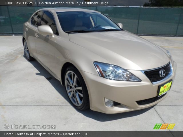 2008 Lexus IS 250 in Golden Almond Metallic