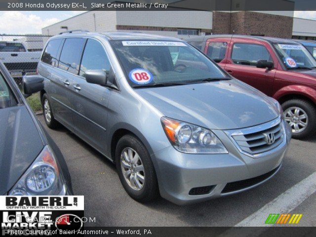 2008 Honda Odyssey EX-L in Slate Green Metallic