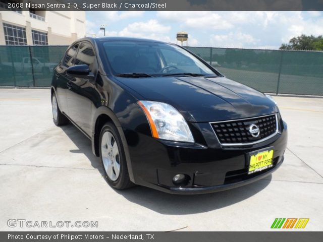 2008 Nissan Sentra 2.0 in Super Black