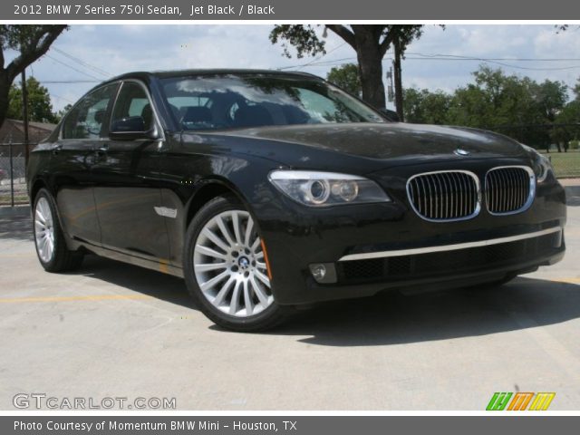 2012 BMW 7 Series 750i Sedan in Jet Black