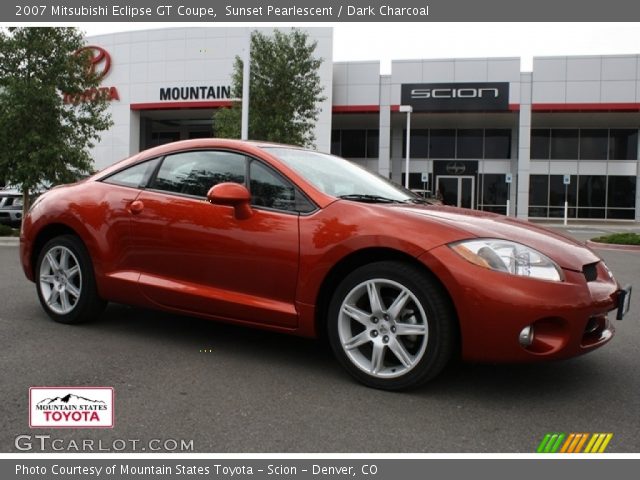 2007 Mitsubishi Eclipse GT Coupe in Sunset Pearlescent
