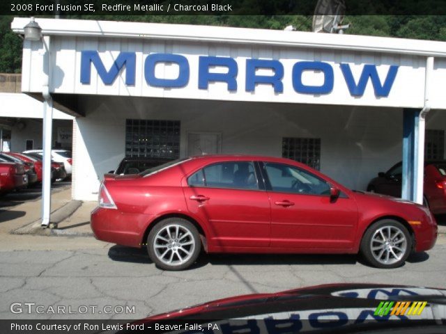 2008 Ford Fusion SE in Redfire Metallic