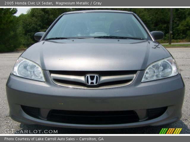 2005 Honda Civic LX Sedan in Magnesium Metallic