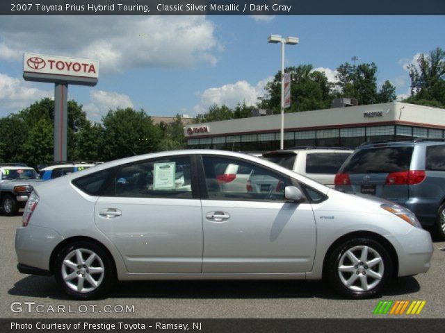 2007 Toyota Prius Hybrid Touring in Classic Silver Metallic