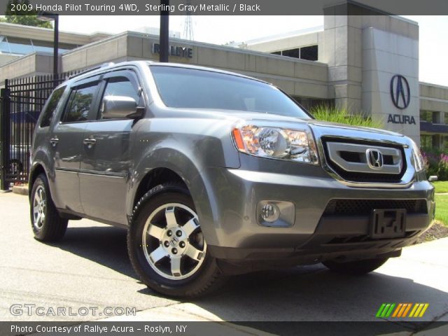 2009 Honda Pilot Touring 4WD in Sterling Gray Metallic