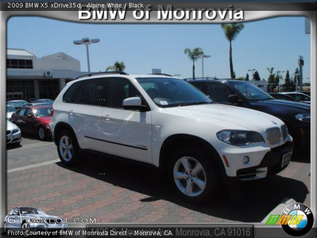 2009 BMW X5 xDrive35d in Alpine White