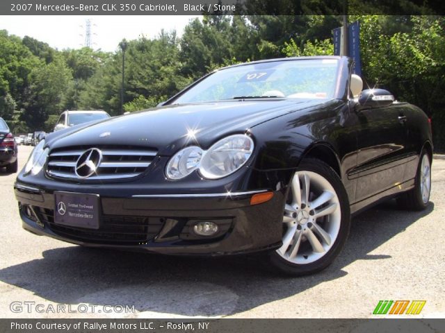 2007 Mercedes-Benz CLK 350 Cabriolet in Black