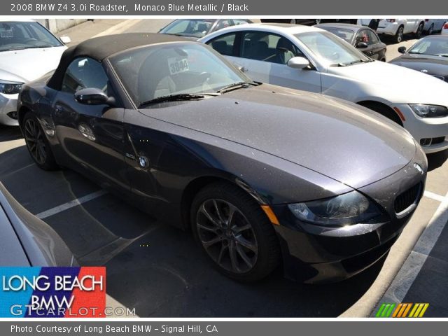 2008 BMW Z4 3.0i Roadster in Monaco Blue Metallic