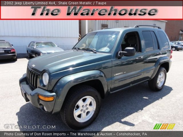 2002 Jeep Liberty Limited 4x4 in Shale Green Metallic