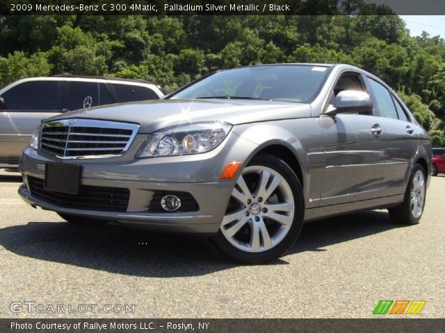 2009 Mercedes-Benz C 300 4Matic in Palladium Silver Metallic