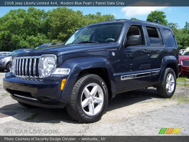 2008 Jeep Liberty Limited 4x4 in Modern Blue Pearl