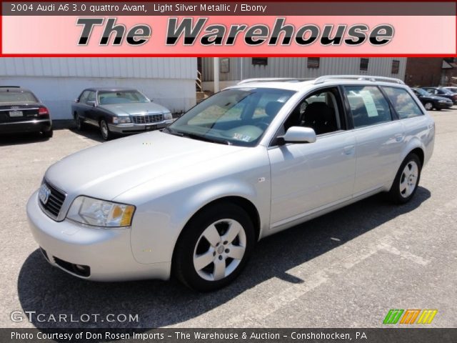 2004 Audi A6 3.0 quattro Avant in Light Silver Metallic