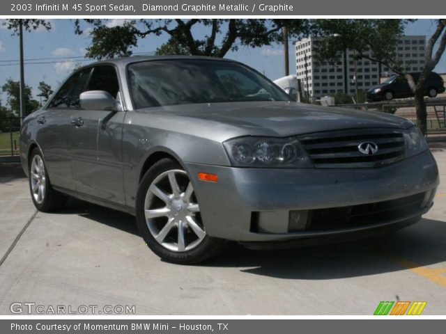 2003 Infiniti M 45 Sport Sedan in Diamond Graphite Metallic